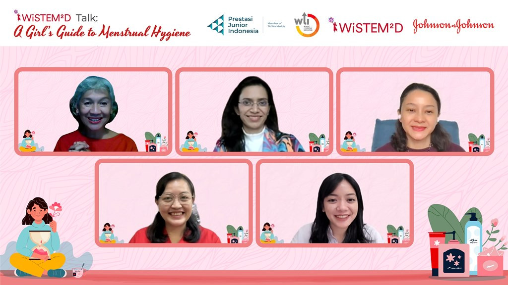 PT Johnson & Johnson Indonesia (Johnson & Johnson Indonesia) bersama Prestasi Junior Indonesia (PJI) kembali menggelar edukasi manajemen kebersihan menstruasi bertajuk WiSTEM2D Talk: A Girl’s Guide to Menstrual Hygiene.