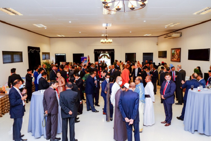 Resepsi HUT ke-77 RI dan 70 Tahun Hubungan Diplomatik Indonesia-Sri Lanka