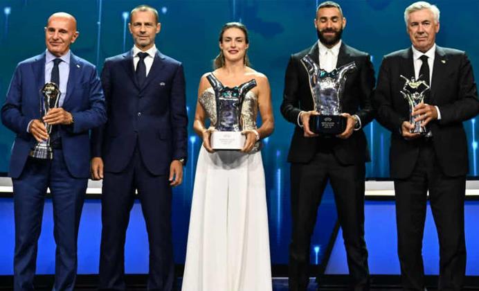 Dari Benzema Hingga Arrigo Sachi, Inilah Daftar Pemenang Penghargaan UEFA Awards 2021/2022