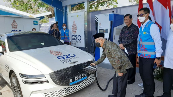 Wapres: KTT G20 Bali Momentum Konversi ke Kendaraan Listrik di Indonesia Wapres: KTT G20 Bali Momentum Konversi ke Kendaraan Listrik di Indonesia