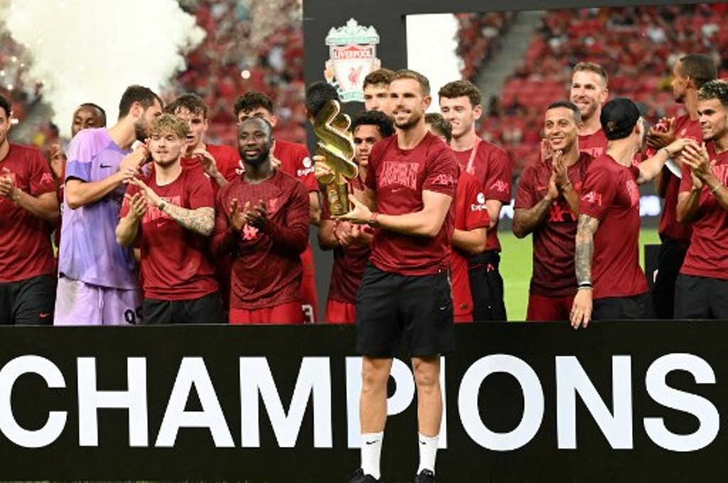 Skuat Liverpool. (Foto: AFP/Roslan Rahman)