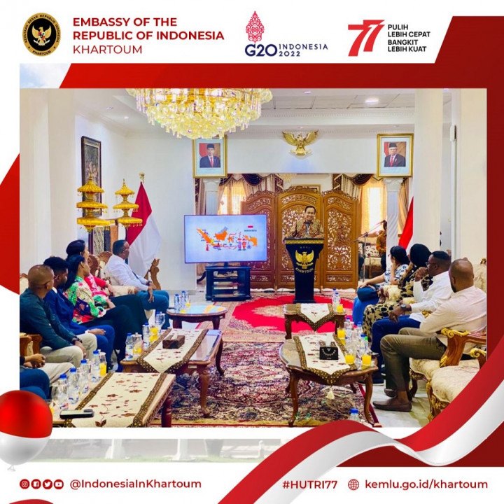 KBRI Khartoum Gelar Pertemuan Bisnis untuk Dukung Pariwisata Indonesia