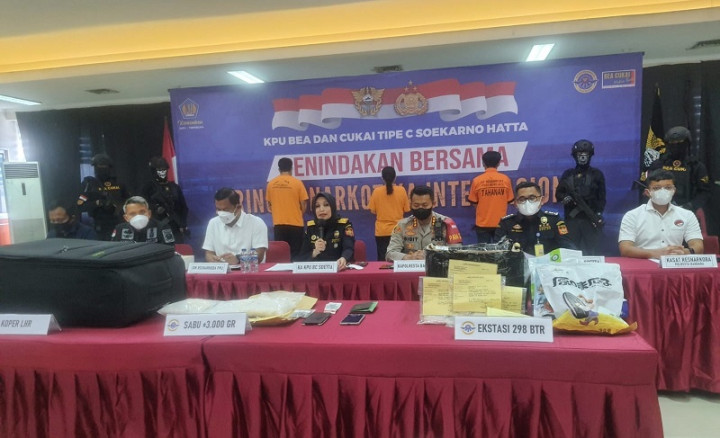 Penyelundupan Narkoba Jaringan Internasional di Bandara Soetta Digagalkan