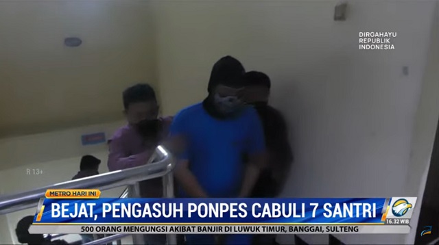 Cabuli 7 Santri Pria, Polisi Tangkap Pengurus Ponpes di Banjarnegara