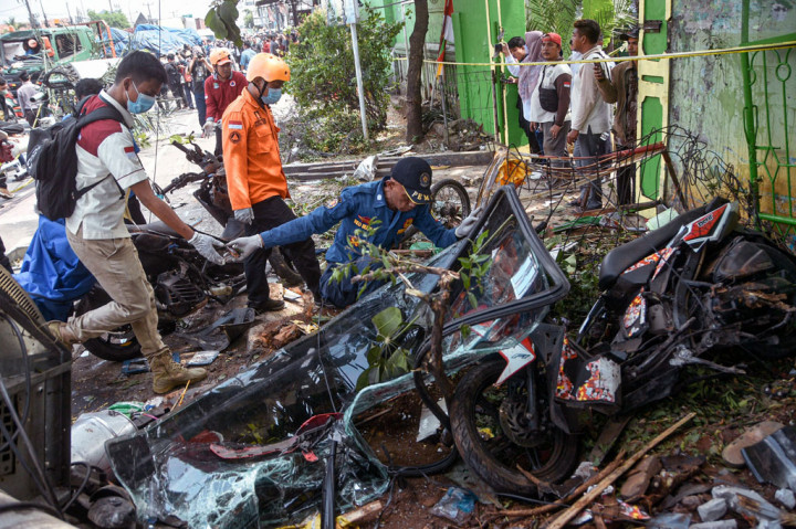 Foto: Polri Selidiki Penyebab Kecelakaan Maut di Kota Bekasi