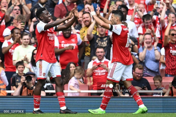 Bekuk Villa 2-1, Arsenal Sempurna Hingga Pekan ke-5