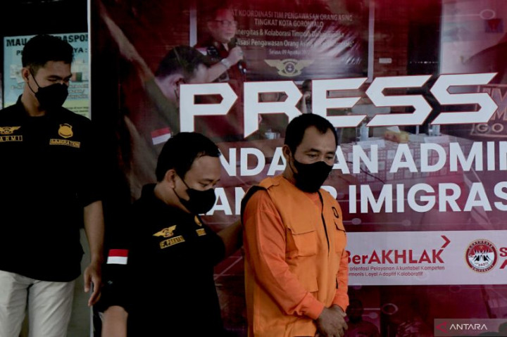 Nelayan Asal Filipina Terdampar di Gorontalo