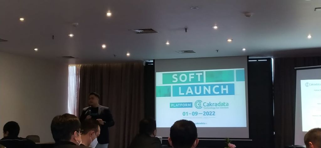 ?MGN dan Cakradata Luncurkan Platform Perhitungan Data Pergerakan Politik Pemilu 2024. Medcom.id/Candra Yuri