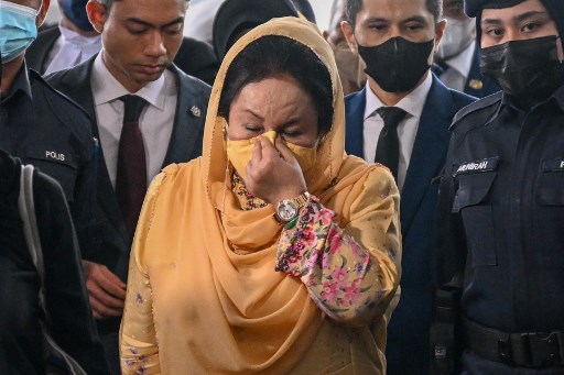 Korupsi, Istri Mantan Perdana Menteri Malaysia Divonis Penjara 10 Tahun