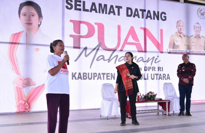 Kunker ke Sumut, Puan Didoakan <i>Inang-inang</i> Jadi Pemimpin Indonesia