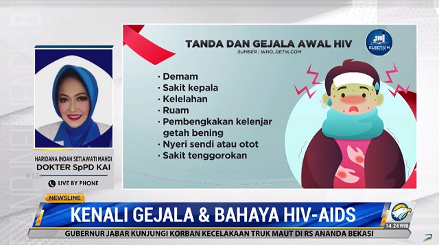 HIV/AIDS Marak di Bandung, Kenali Gejala dan Penanganannya
