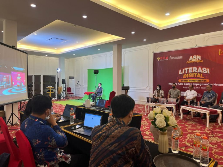 Sasar Sektor Pemerintahan, ASN di Lingkungan BKN Didorong Cakap Literasi Digital