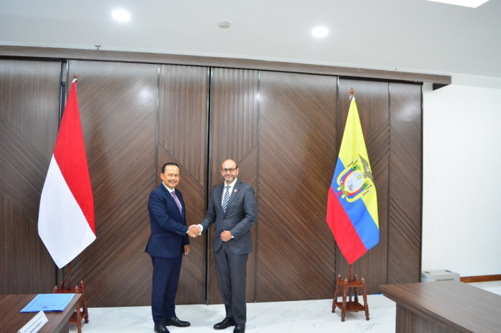 Indonesia-Ecuador Agree to Enhance Bilateral Cooperation