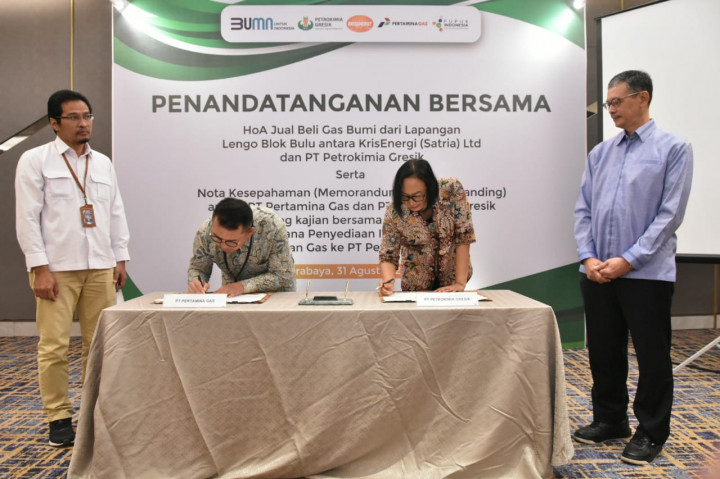 Dapat Tambahan Pasokan Gas, Petrokimia Gresik Genjot Produksi Urea