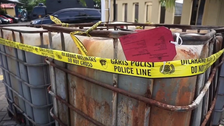 Polisi Gagalkan Upaya Penyelundupan 2,7 Ton BBM Bersubsidi di Jakut