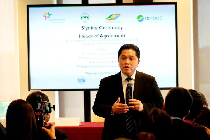 PTPN III Holding Establishes Cooperation with Milk Producers in Increasing National Production