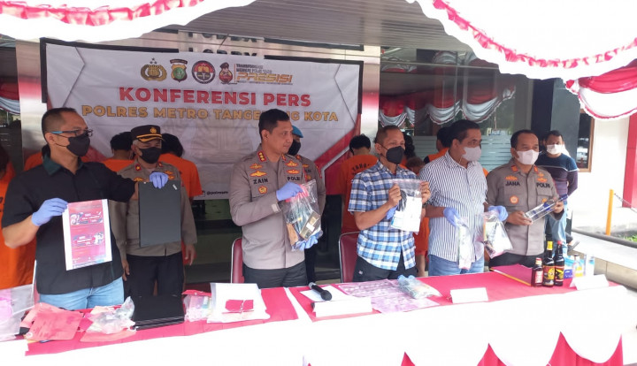 Polres Metro Tangerang Ungkap 134 Kasus dalam 11 Hari