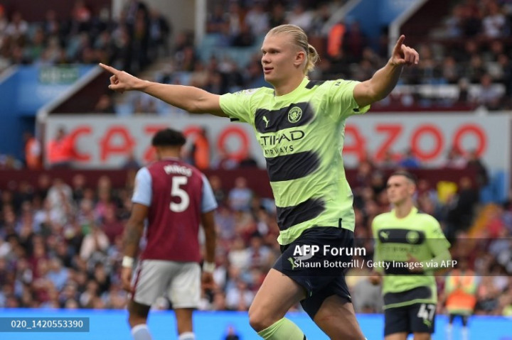 Aston Villa Paksa Manchester City Berbagi Angka