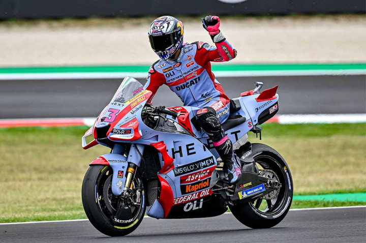 Nekat Pakai Ban Slick di QTT MotoGP Misano, Begini Trik Bestia untuk Menang