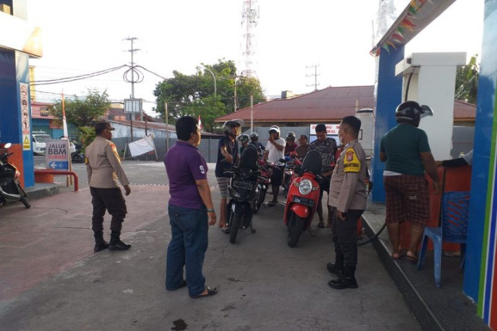 Polres Ternate Perketat Pengamanan Seluruh SPBU