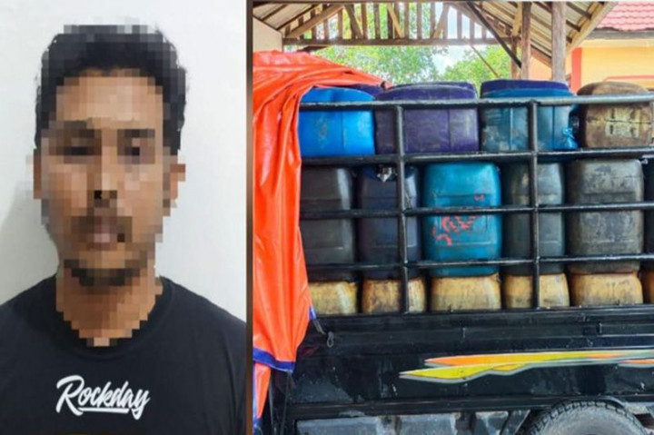 Penimbun 2.574 Liter Solar Bersubsidi di Katingan Ditangkap