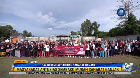 Sahabat Ganjar Gelar Bazar di Banten untuk Galang Dukungan