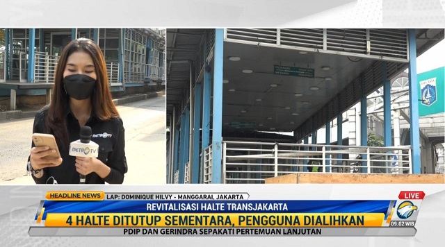 Ini 4 Halte TransJakarta yang Ditutup untuk Revitalisasi Hari Ini