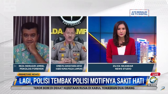 Polisi Tembak Polisi di Lampung, Psikolog: Ada Faktor Internal dan Eksternal