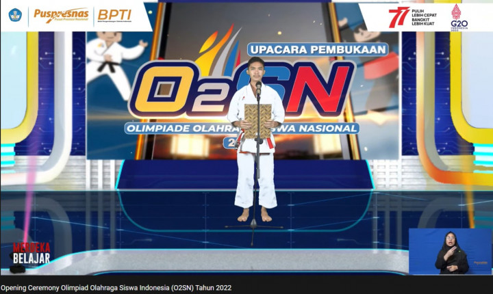 1.351 Pelajar Bakal Buktikan Prestasi Lewat Olimpiade Olahraga Nasional 2022