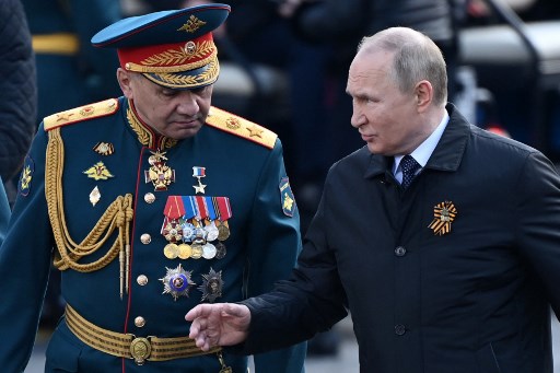 Presiden Rusia Vladimir Putin. Foto: AFP