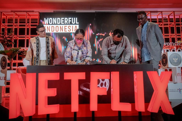 Promosikan Pariwisata Indonesia,  Kemenparekraf Gandeng Netflix