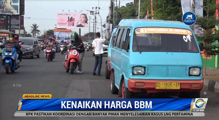 Imbas Harga BBM, Tarif Angkot di Makassar Naik 10 Persen