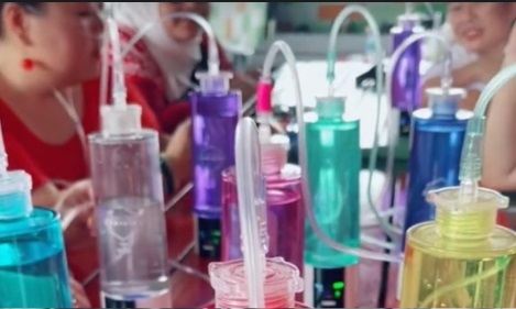 Viral Video Emak-emak Pakai Alat Inhalasi Hidrogen Botol, Begini Kata Dokter