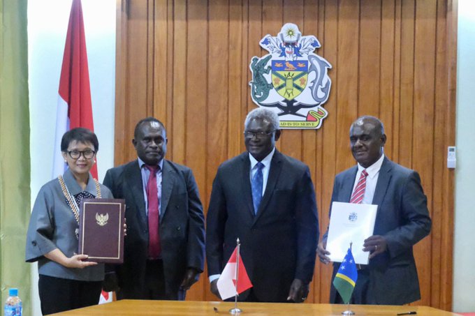 Indonesia, Solomon Islands Committed to Enhancing Cooperation in Region