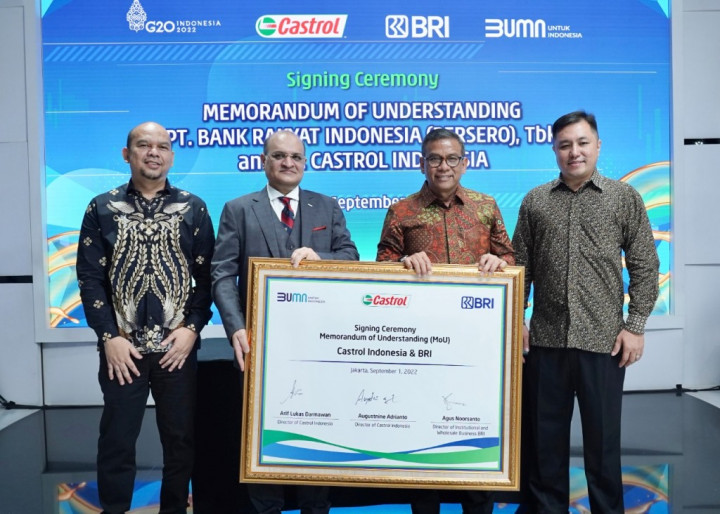 Kerja Sama dengan Castrol Indonesia, BRI Perluas Pembiayaan Perbankan