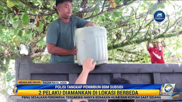 2 Penimbun Solar Subsidi di Aceh Ditangkap