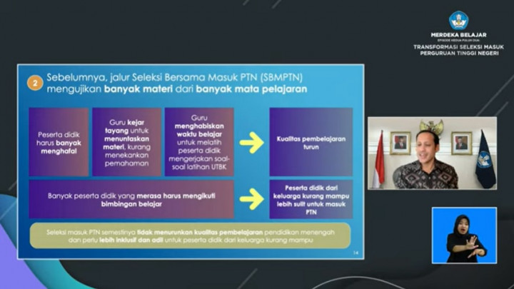 Tes Mata Pelajaran Dihapus, SBMPTN Jadi Trending Twitter