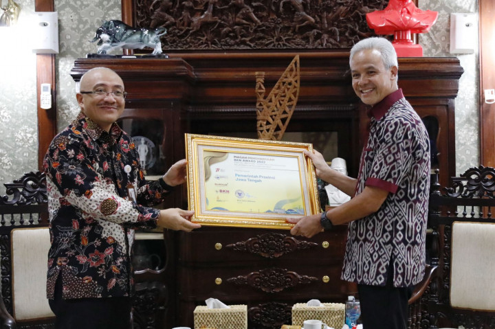 Pemprov Jawa Tengah Sabet 3 Penghargaan BKN Award 2022