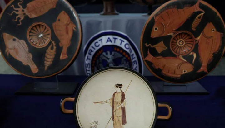 New York Kembalikan Koleksi Barang Antik Senilai Rp283 Miliar ke Italia