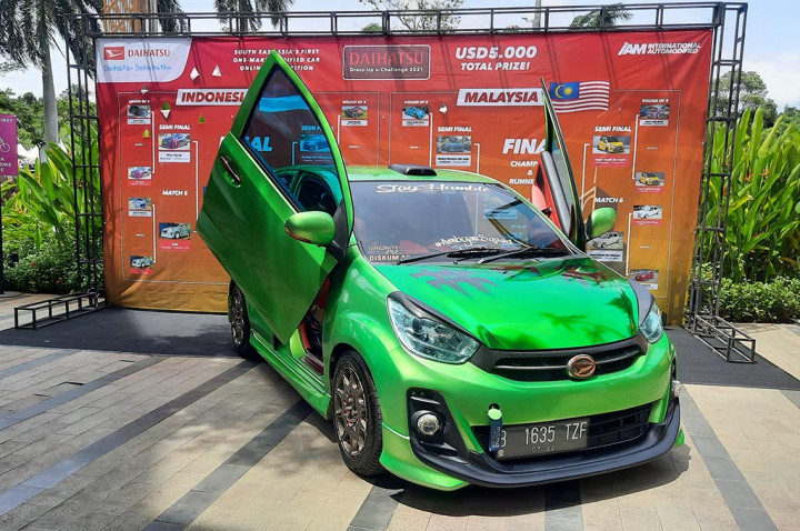 Adu Skill Modifikator Indonesia & Malaysia Di Daihatsu Dress Up e-Challenge