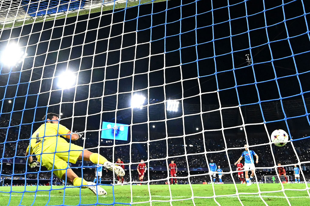 Liga Champions: Liverpool Menyerah 1-4 di Kandang Napoli