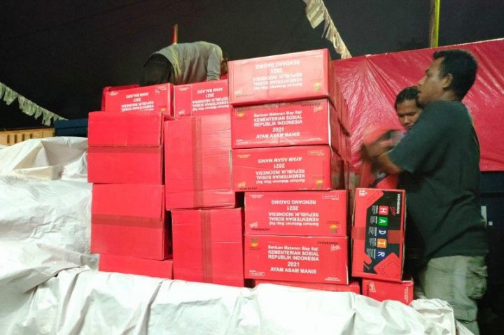 1.000 Paket Makanan Dikirim ke Warga Terdampak Banjir di Gunung Mas Kalteng