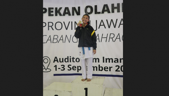 Nabela Zaidah, Mahasiswi Undip Sabet Medali Emas Cabor Karate pada POMPROV Jateng 2022