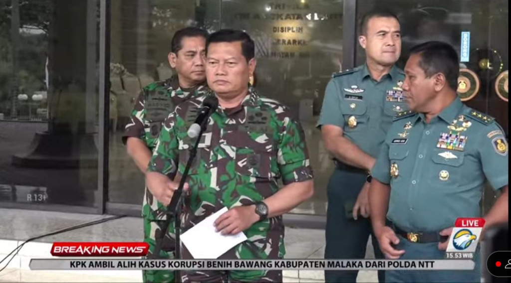 Kepala Staf Angkatan Laut (KSAL), Laksamana Yudo Margono. Dokumentasi/ Metro TV