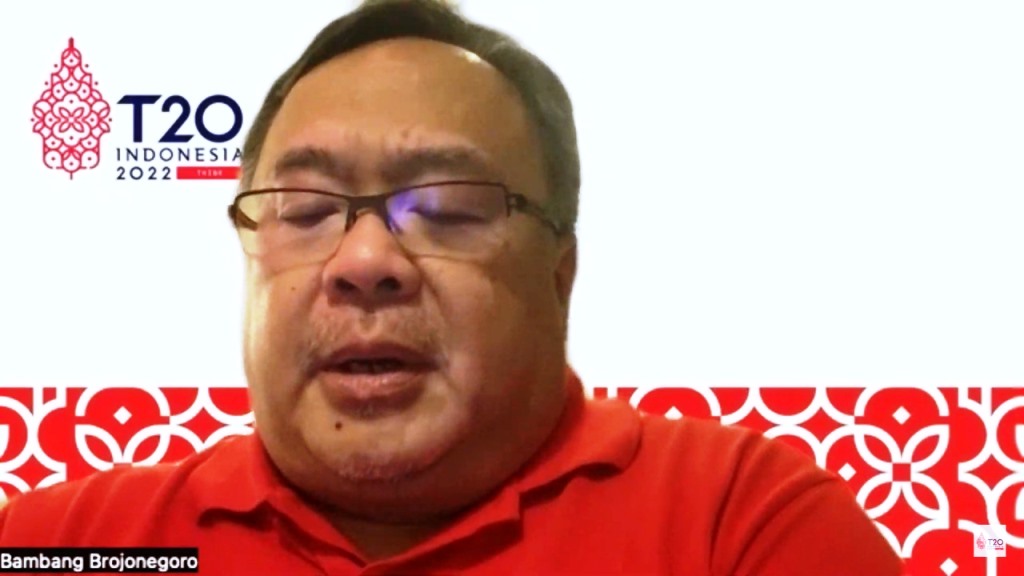 Lead Chair T20 Prof. Bambang Brodjonegoro. (Foto: Ist)
