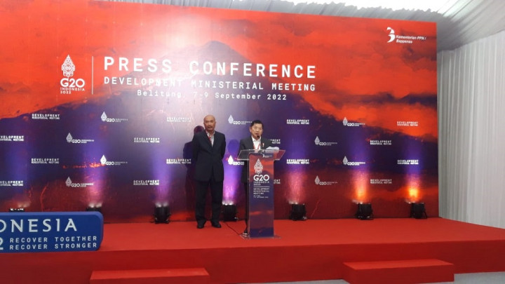 2 Kesepakatan Lahir dalam Pertemuan Menteri Pembangunan Negara G20