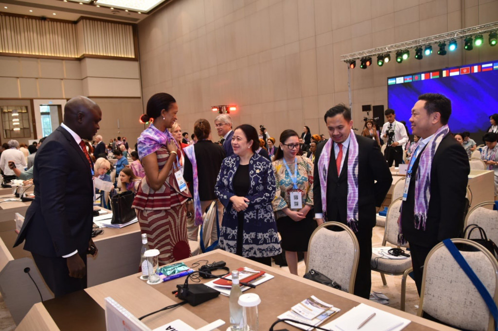 Ketua DPR RI Puan Maharani di Inter-Parliamentary Union (IPU). Istimewa.