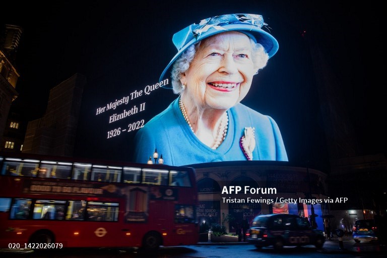 Mendiang Ratu Elizabeth II (AFP/Tristan Fewings)