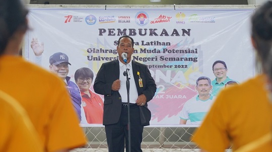 Sah! Unnes Punya Sentra Latihan Olahragawan Muda Potensial