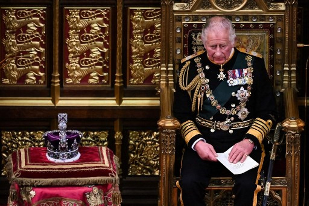 Charles kini mengemban nama resmi Raja Charles III. Foto: AFP